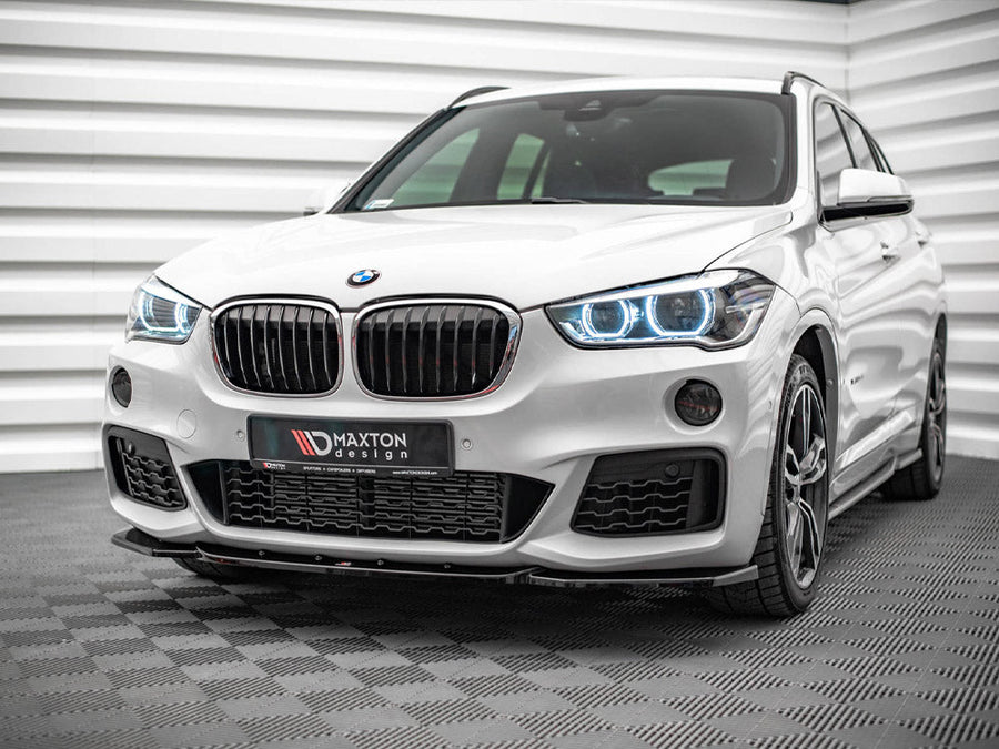Maxton Design - FRONT SPLITTER V.1 BMW X1 M-PACK F48 (2015-2019)