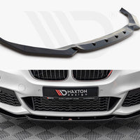 Maxton Design - FRONT SPLITTER V.1 BMW X1 M-PACK F48 (2015-2019)