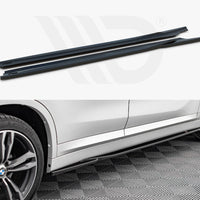 Maxton Design - Side Skirts Diffusers BMW X1 M-Pack F48 / F48 Facelift