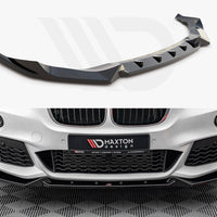 Maxton Design - FRONT SPLITTER V.2 BMW X1 M-PACK F48 (2015-2019)