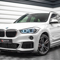 Maxton Design - FRONT SPLITTER V.2 BMW X1 M-PACK F48 (2015-2019)
