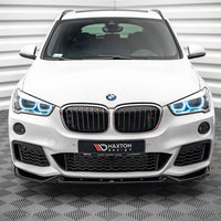 Maxton Design - FRONT SPLITTER V.2 BMW X1 M-PACK F48 (2015-2019)
