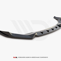 Maxton Design - FRONT SPLITTER V.2 BMW X1 M-PACK F48 (2015-2019)