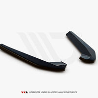 Maxton Design - Rear Side Splitters BMW X1 M-Pack F48 / F48 Facelift