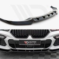 Maxton Design - FRONT SPLITTER V.1 BMW X6 M-PACK G06