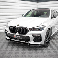 Maxton Design - FRONT SPLITTER V.1 BMW X6 M-PACK G06