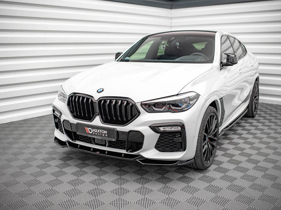 Maxton Design - FRONT SPLITTER V.1 BMW X6 M-PACK G06