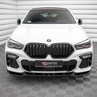 Maxton Design - FRONT SPLITTER V.1 BMW X6 M-PACK G06