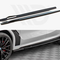 Maxton Design - SIDE SKIRTS DIFFUSERS BMW X6 M-PACK G06 / X6 M F96
