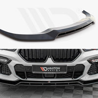 Maxton Design - FRONT SPLITTER V.2 BMW X6 M-PACK G06