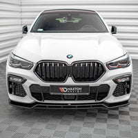 Maxton Design - FRONT SPLITTER V.2 BMW X6 M-PACK G06