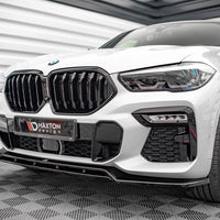 Maxton Design - FRONT SPLITTER V.2 BMW X6 M-PACK G06