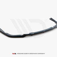 Maxton Design - CENTRAL REAR SPLITTER (VERTICAL BARS) V.1 BMW X6 M-PACK G06