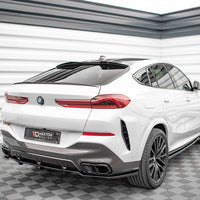 Maxton Design - CENTRAL REAR SPLITTER (VERTICAL BARS) V.1 BMW X6 M-PACK G06