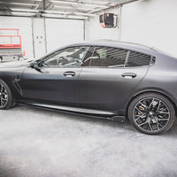 Maxton Design - SIDE SKIRTS DIFFUSERS V.1 + FLAPS BMW M8 GRAN COUPE F93 / 8 GRAN COUPE M-PACK G16