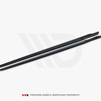 Maxton Design - SIDE SKIRTS DIFFUSERS V.2 BMW M8 GRAN COUPE F93 / 8 GRAN COUPE M-PACK G16 (2019-)