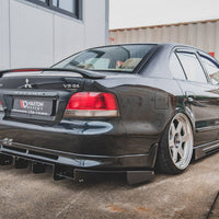 Maxton Design - REAR DIFFUSER RACING MITSUBISHI GALANT AVANCE MK8 (1996-2003)