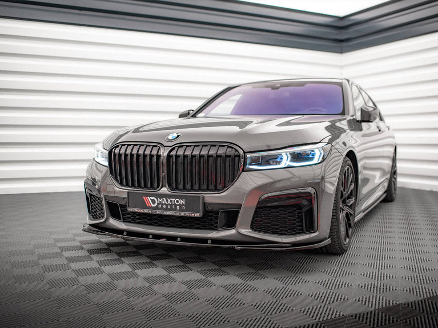 Maxton Design - FRONT SPLITTER V.1 BMW 7 G11 M-PACK FACELIFT (2019-2022)