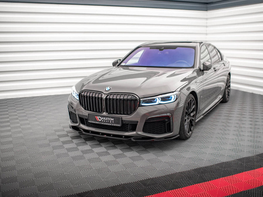 Maxton Design - FRONT SPLITTER V.2 BMW 7 G11 M-PACK FACELIFT (2019-)