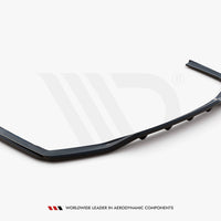 Maxton Design - Rear Splitter (Vertical Bars) V.1 BMW 7 M-Pack G11 / G12 Facelift