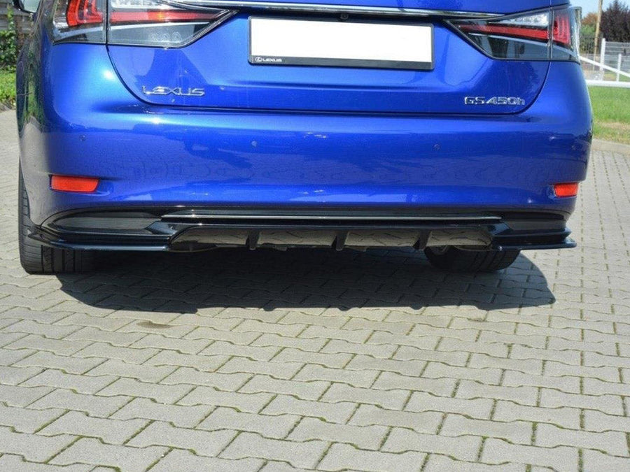Maxton Design - REAR DIFFUSER LEXUS GS MK4 FACELIFT H (2015- UP)