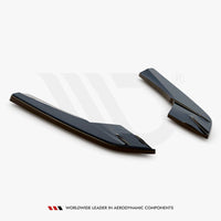 Maxton Design - REAR SIDE SPLITTERS AUDI S3 SEDAN 8V (2013-2016)