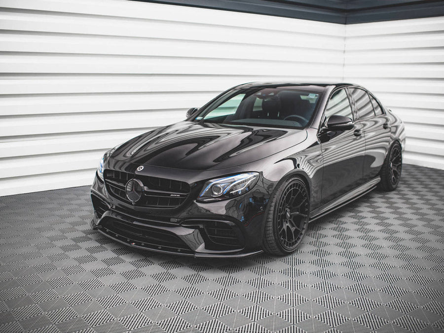Maxton Design - FRONT SPLITTER V.3 MERCEDES E63 AMG ESTATE/SEDAN S213/W213 (2017-2021)