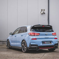 Maxton Design - CENTRAL REAR SPLITTER HYUNDAI I30 N MK3 HATCHBACK (2017-)