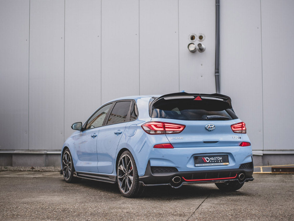 Maxton Design - CENTRAL REAR SPLITTER HYUNDAI I30 N MK3 HATCHBACK (2017-)