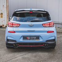 Maxton Design - CENTRAL REAR SPLITTER HYUNDAI I30 N MK3 HATCHBACK (2017-)