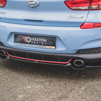 Maxton Design - CENTRAL REAR SPLITTER HYUNDAI I30 N MK3 HATCHBACK (2017-)