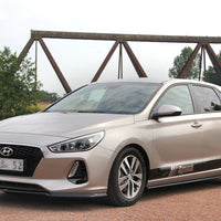 Maxton Design - FRONT SPLITTER V.1 HYUNDAI I30 MK3 HATCHBACK (2017-2020)