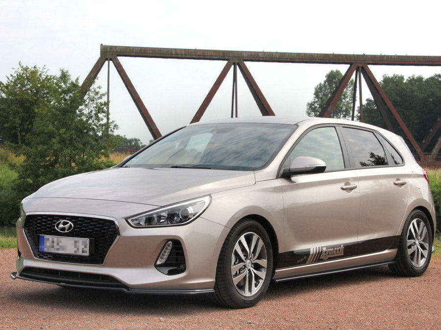 Maxton Design - FRONT SPLITTER V.1 HYUNDAI I30 MK3 HATCHBACK (2017-2020)