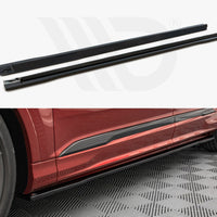 Maxton Design - SIDE SKIRTS DIFFUSERS AUDI SQ7 /Q7 S-LINE MK2 (4M) FACELIFT (2019-)