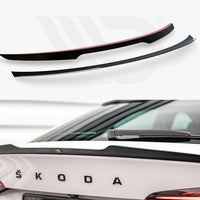 Maxton Design - SPOILER CAP SKODA OCTAVIA LIFTBACK MK4 (2019-2024)
