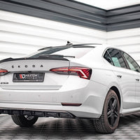 Maxton Design - CENTRAL REAR SPLITTER (VERTICAL BARS) SKODA OCTAVIA MK4 (2019-)
