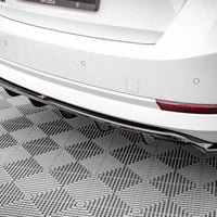 Maxton Design - CENTRAL REAR SPLITTER (VERTICAL BARS) SKODA OCTAVIA MK4 (2019-)