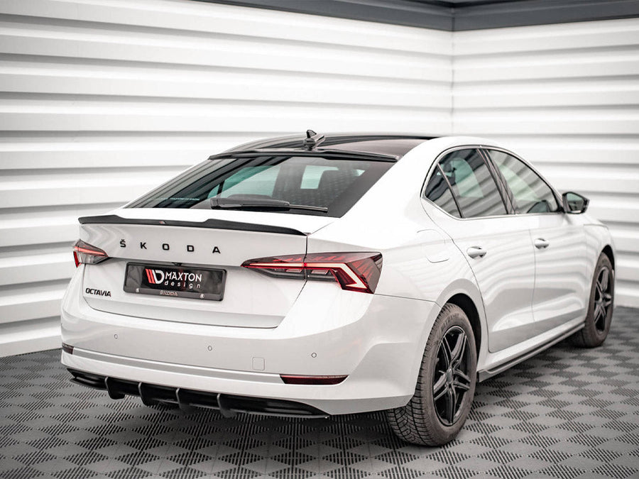 Maxton Design - REAR WINDOW EXTENSION SKODA OCTAVIA LIFTBACK MK4 (2019-2024)