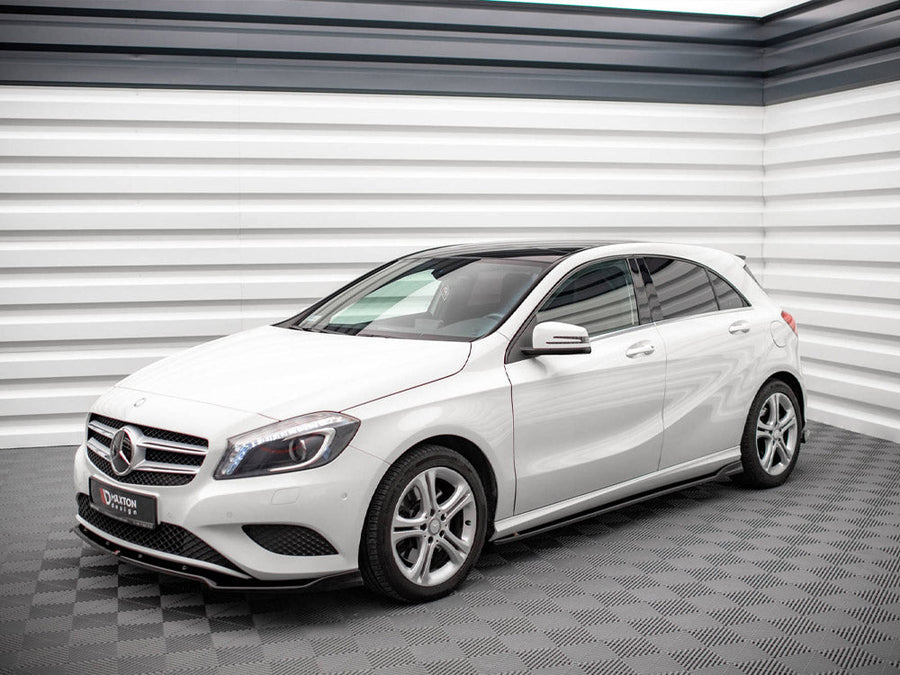 Maxton Design - SIDE SKIRTS DIFFUSERS V.1 MERCEDES A W176 (2012-2015)