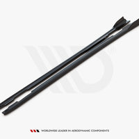 Maxton Design - SIDE SKIRTS DIFFUSERS V.1 MERCEDES A W176 (2012-2015)