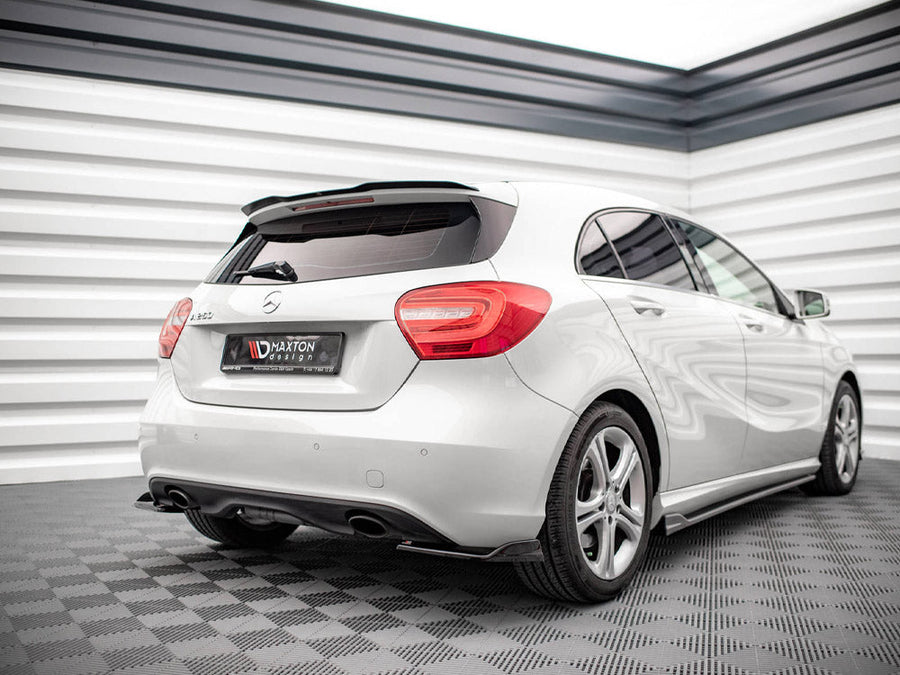 Maxton Design - REAR SIDE SPLITTERS V.1 MERCEDES A W176 (2012-2015)