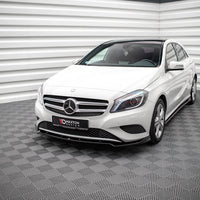 Maxton Design - FRONT SPLITTER V.2 MERCEDES A W176 (2012-2015)