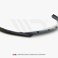 Maxton Design - FRONT SPLITTER V.2 MERCEDES A W176 (2012-2015)