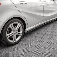 Maxton Design - SIDE SKIRTS DIFFUSERS V.2 MERCEDES A W176 (2012-2015)
