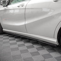 Maxton Design - SIDE SKIRTS DIFFUSERS V.2 MERCEDES A W176 (2012-2015)