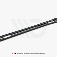 Maxton Design - SIDE SKIRTS DIFFUSERS V.2 MERCEDES A W176 (2012-2015)