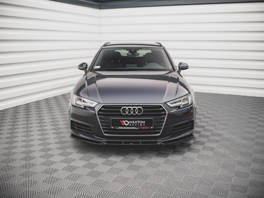 Maxton Design - FRONT SPLITTER V.2 AUDI A4 B9 (2015-2019)