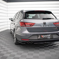 Maxton Design - REAR SIDE SPLITTERS V.1 SEAT LEON FR SPORTSTOURER MK3 (2012-2016)