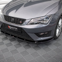 Maxton Design - FRONT SPLITTER V.1 SEAT LEON FR / CUPRA MK3 (2012-2016)