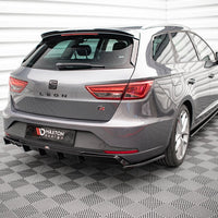 Maxton Design - REAR SIDE SPLITTERS V.2 SEAT LEON FR SPORTSTOURER MK3 (2012-2016)